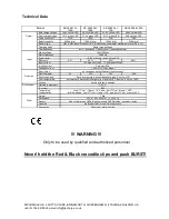 Preview for 12 page of RIPCHARGE AP-3000 Pb Instructions For Use Manual