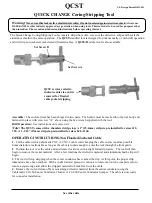 Ripley Cablematic QCST Series Manual preview