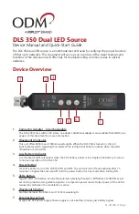 Предварительный просмотр 1 страницы Ripley ODM DLS 350 Device Manual And Quick-Start Manual