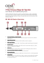 Ripley ODM TTK 210 User'S Manual And Troubleshooting Manual предпросмотр