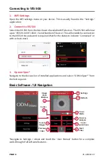 Preview for 4 page of Ripley ODM VIS 500 Quick Start Manual