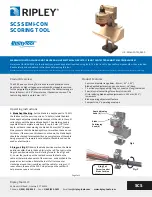 Ripley UtilityTool SCS Series Manual предпросмотр