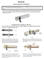 Preview for 1 page of Ripley WS5-M Operating Instructions