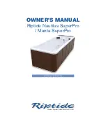 Preview for 1 page of Riptide Manta SuperPro Owner'S Manual