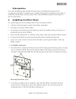 Preview for 3 page of Risco Agility 3 Quick Installation Manual