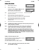 Preview for 6 page of Risco gt490x User Instructions