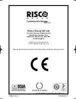 Preview for 40 page of Risco gt490x User Instructions