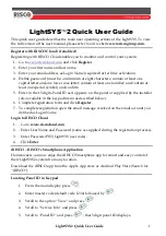 Risco lightsys 2 Quick User Manual preview