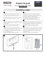 Risco RPKELW Installation Manual preview