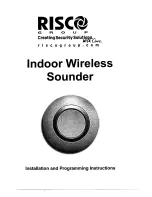 Preview for 1 page of Risco RWS42043300A Installation And Programming Instructions