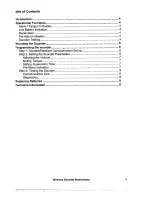 Preview for 2 page of Risco RWS42043300A Installation And Programming Instructions