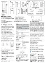 Preview for 2 page of Risco RWX73M Manual