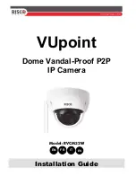 Risco VUpoint RVCM32W Installation Manual preview