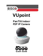 Risco VUpoint RVCM61H03 Quick Manual предпросмотр