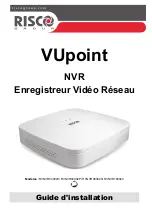 Preview for 21 page of Risco VUpoint RVNVR04 Installation Manual