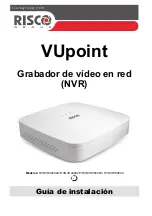 Preview for 57 page of Risco VUpoint RVNVR04 Installation Manual