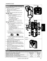 Preview for 55 page of Risco watchout 312PR Installation Instructions Manual