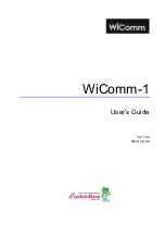 Preview for 1 page of Risco WiComm-1 User Manual