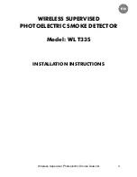 Предварительный просмотр 3 страницы Risco WL T33S Installation Instructions Manual