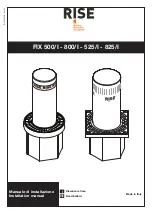 Предварительный просмотр 1 страницы Rise FIX 500/I Installation Manual