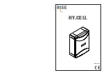 Предварительный просмотр 1 страницы Rise HY.CELL Manual