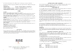 Предварительный просмотр 12 страницы Rise HY.CELL Manual