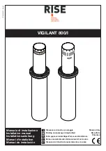 Rise VIGILANT 800/I Installation Manual preview