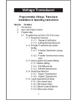 Предварительный просмотр 3 страницы Rishabh RISH CON - V Operating Manual