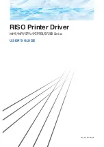 Предварительный просмотр 1 страницы Riso MF9 Series User Manual