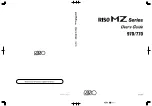 Riso MZ770 User Manual preview