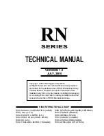 Riso RN SERIES Technical Manual preview