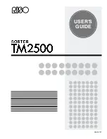 Riso TM2500 User Manual предпросмотр