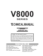 Riso V8000 Series Technical Manual preview