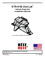 Предварительный просмотр 1 страницы RITE-HITE Dok-Lok STR-4100 Installation Manual