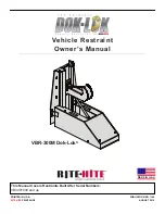 RITE-HITE DOK-LOK VBR-300M Owner'S Manual preview