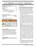 Preview for 28 page of RITE-HITE ELIMINATOR II 610 Series Installation Instructions & Owner'S Manual