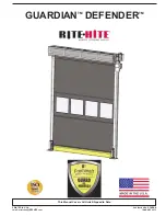 RITE-HITE FROMMELT SAFETY PRODUCTS GUARDIAN DEFENDER Manual предпросмотр