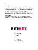 Preview for 60 page of RITE-HITE Hydra-Rite RHH-4000 Owner'S Manual