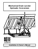 RITE-HITE Mechanical Dock Leveler Hydraulic Conversion Installation & Owner'S Manual preview