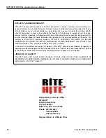 Предварительный просмотр 34 страницы RITE-HITE RHV Series Owner'S Manual