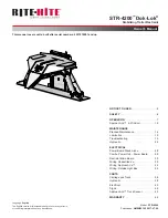 Preview for 1 page of RITE-HITE STR-4200 Dok-Lok Owner'S Manual