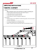 Preview for 27 page of RITEWAY HH-8200 Operator'S Manual