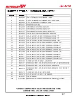 Preview for 69 page of RITEWAY HH-8200 Operator'S Manual