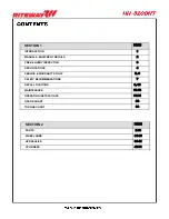 Preview for 5 page of RITEWAY HH-8200NT Operator'S Manual