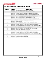 Preview for 35 page of RITEWAY HH-8200NT Operator'S Manual