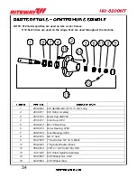 Preview for 66 page of RITEWAY HH-8200NT Operator'S Manual