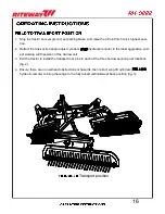 Preview for 23 page of RITEWAY RH-9222 Operator'S Manual & Parts