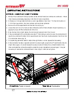 Preview for 24 page of RITEWAY RH-9222 Operator'S Manual & Parts