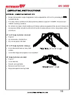 Preview for 25 page of RITEWAY RH-9222 Operator'S Manual & Parts