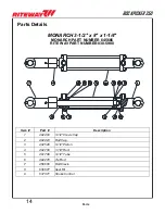 Preview for 38 page of RITEWAY ROCK PICKER 250 Operator'S Manual & Parts